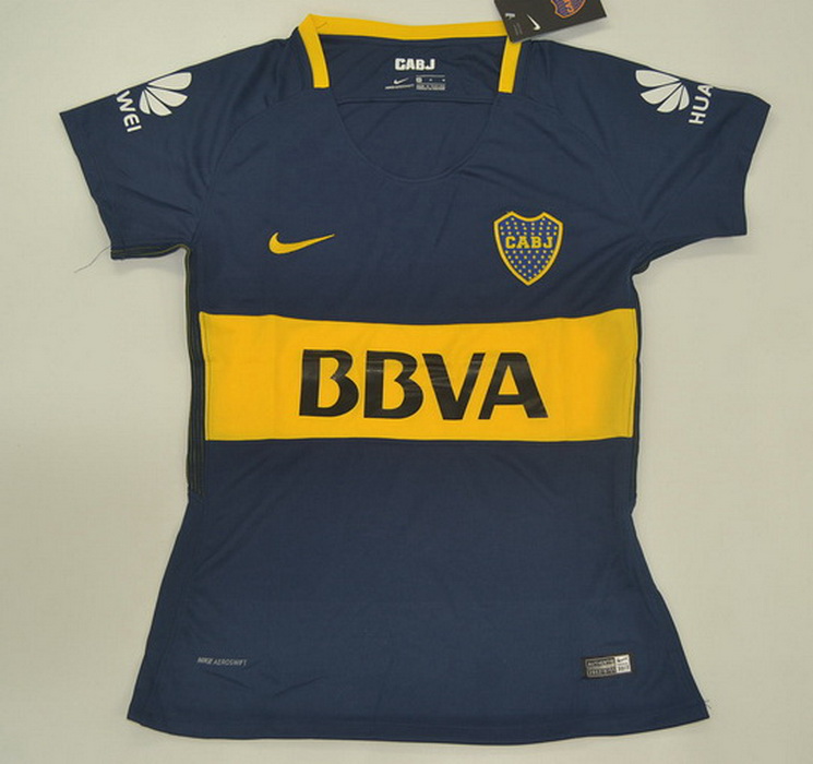 Boca Juniors 2017/18 home Women's Soccer Jersey